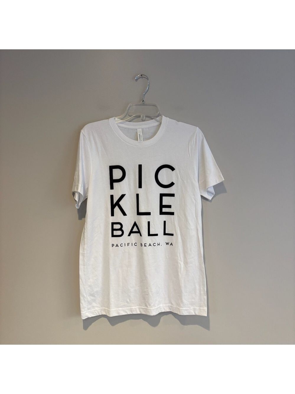 Bella Canvas White Pickleball Tee